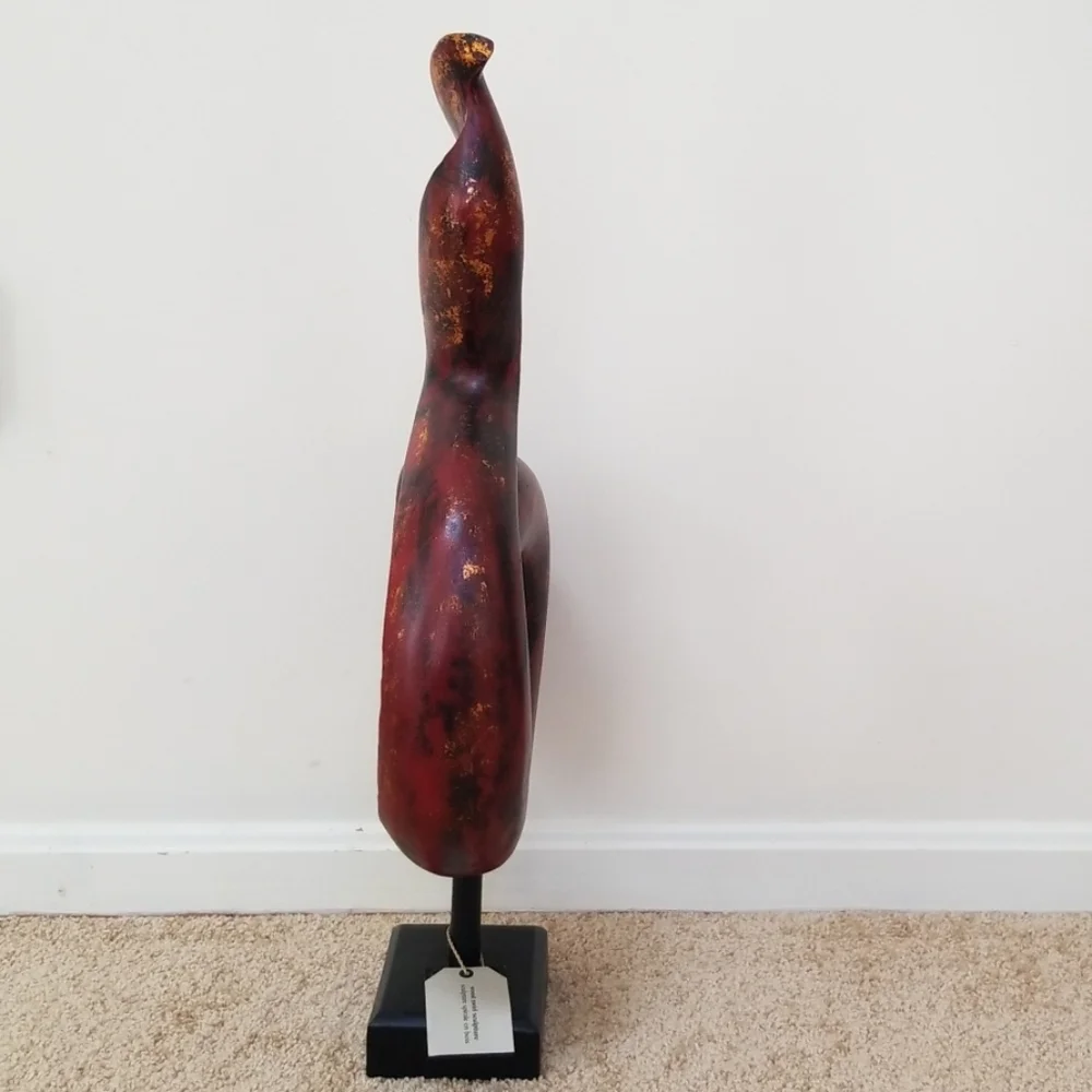 New! PIER 1 IMPORTS Albasia Wood Spiral Structure